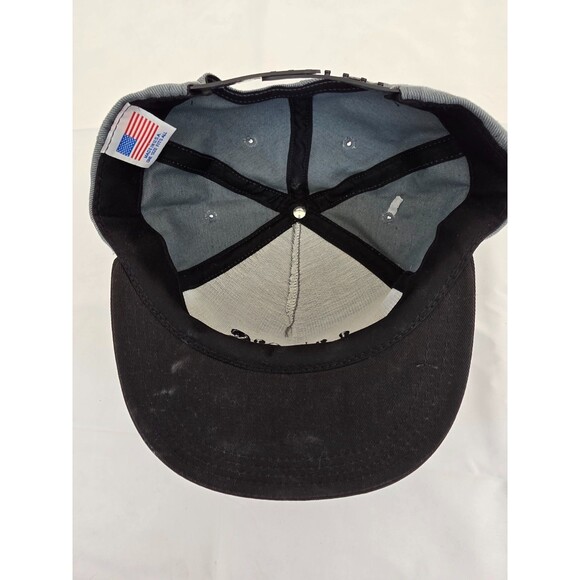 Lions Snapback Gray with Black Bill. Black wording. One Size Fits All - Picture 3 of 4